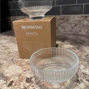 Nespresso Barista Collection Dessert Bowl Box - Brown